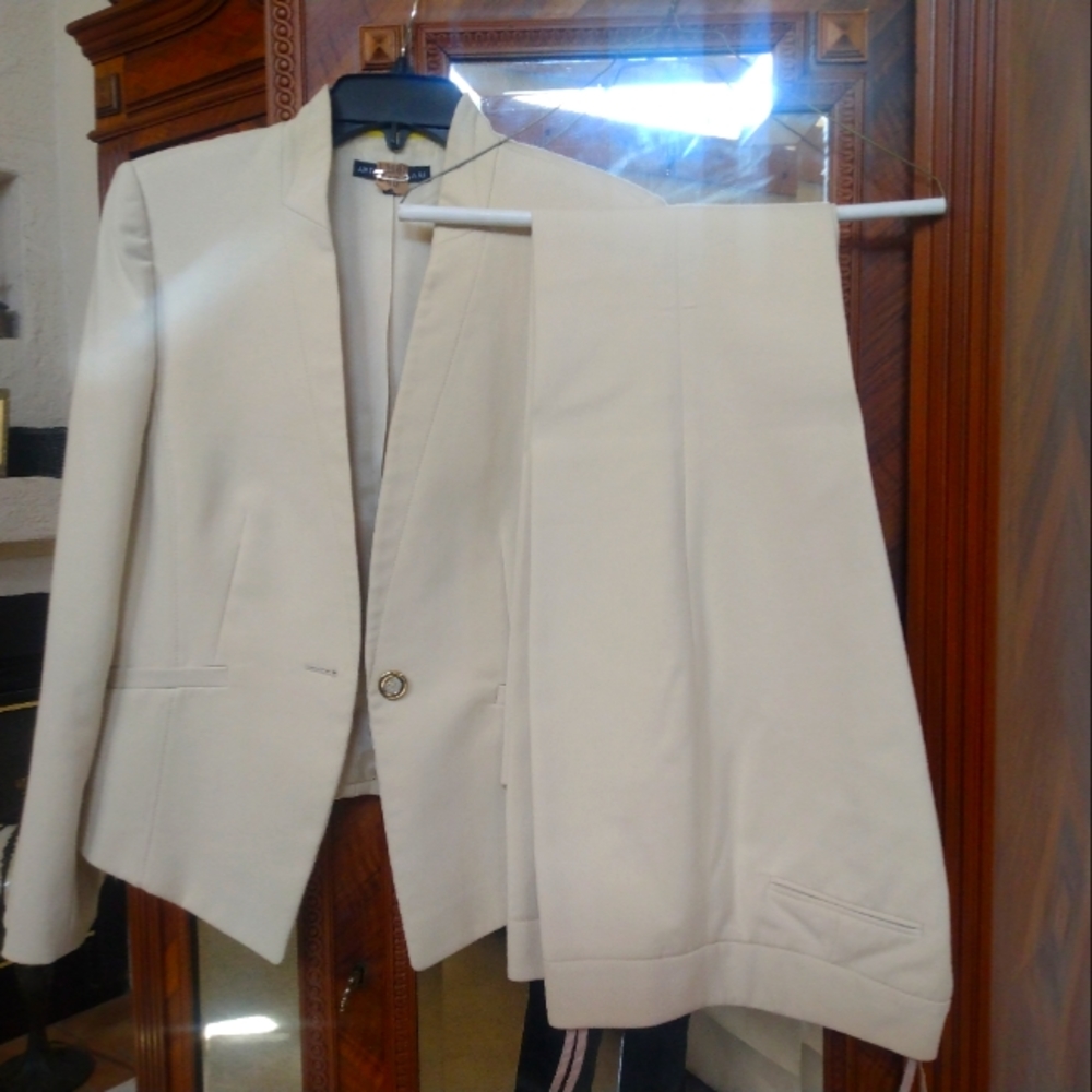 Cream Pantsuit